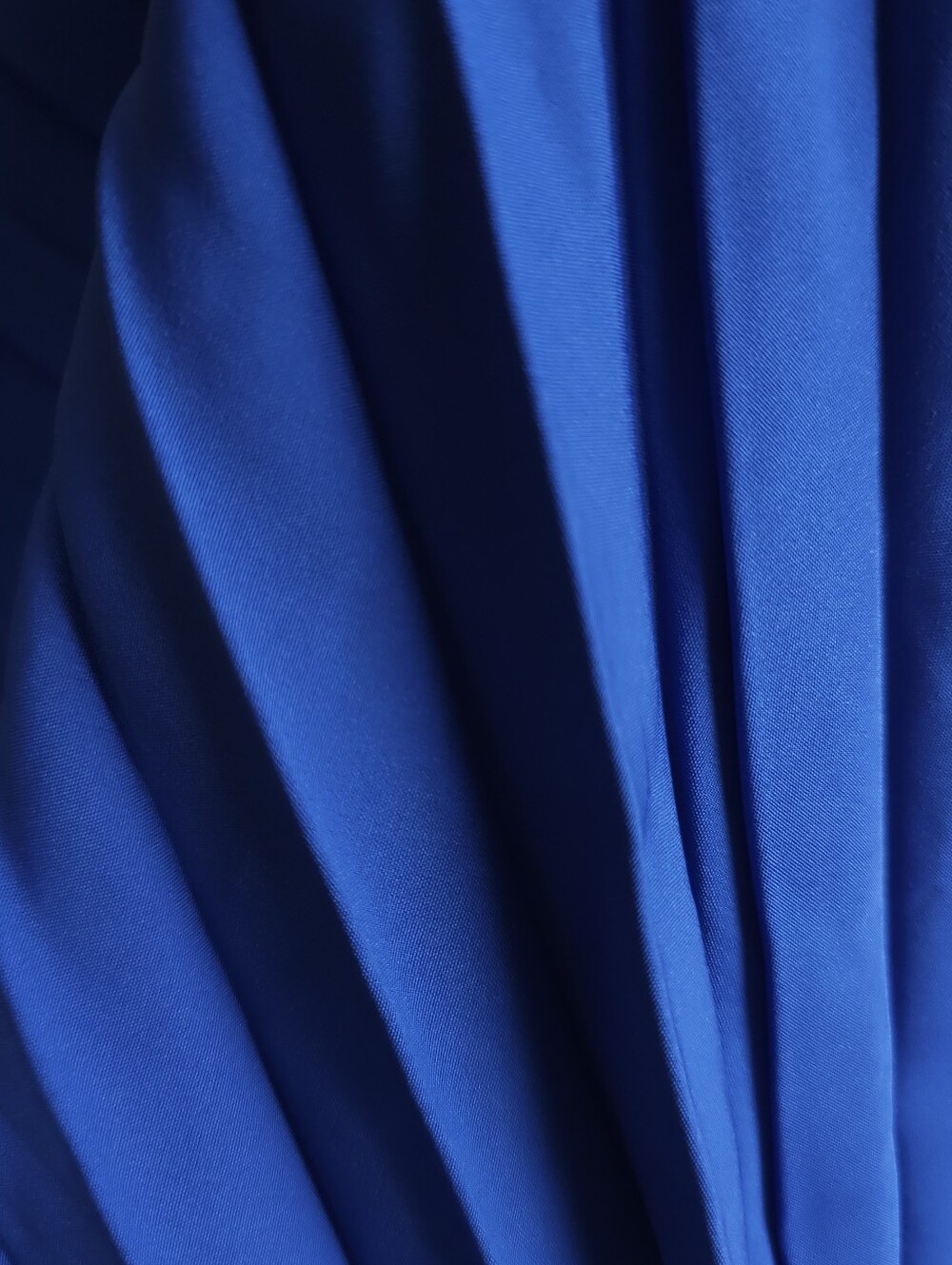 * New Flowy Pleated Maxi Halter Cami Dress Royal Blue - Picture 7 of 9